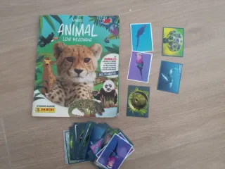 Cromos Panini Mundo Animal: Los Records