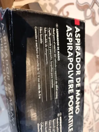 Aspirador de coche portátil 12v