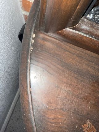 Mueble de entrada madera y metal