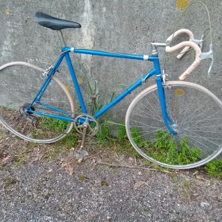 Bicicleta Clásica Azul