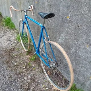 Bicicleta Clásica Azul