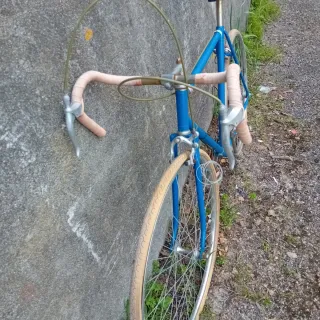 Bicicleta Clásica Azul