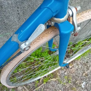 Bicicleta Clásica Azul