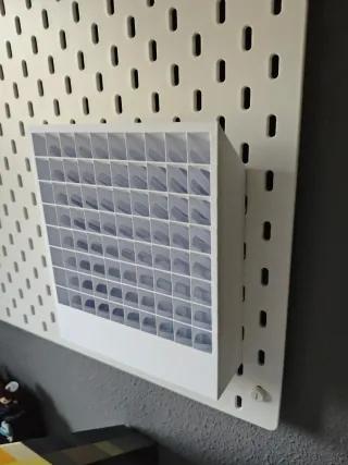 Soporte Rotuladores SKADIS IKEA Blanco