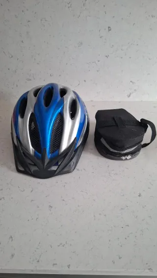 Bicicleta Montaña Naranja y Blanca