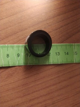 Anillo Tous Negro Oso Blanco
