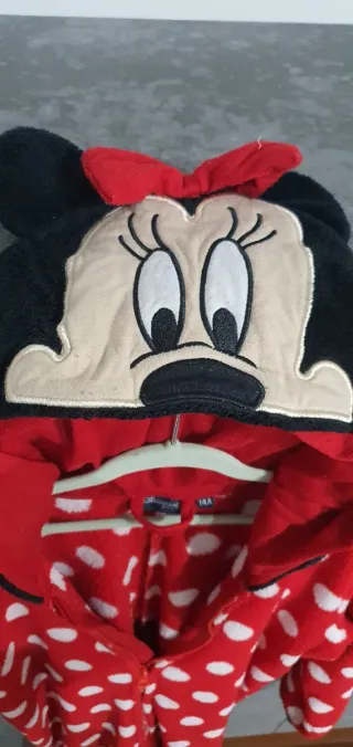 Pijama y disfraz Disney Minnie Talla 14 años