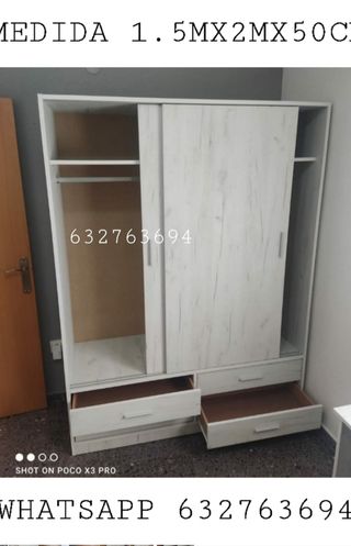 Armario 1,5m x 2m x 50cm