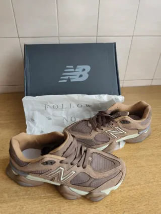 Zapatillas New Balance 9060 Beige/Marrón