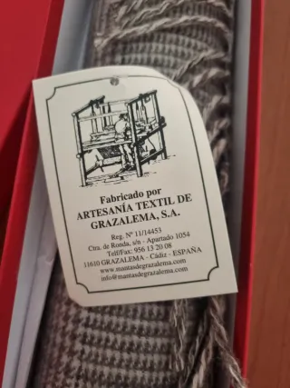 Bufanda de lana Artesanía Textil Grazalema
