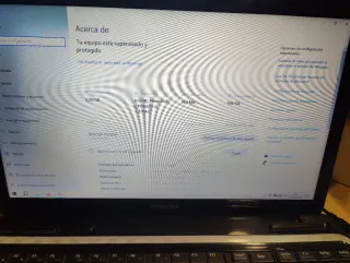 Portátil Toshiba Satellite L750 Grafica nvidia