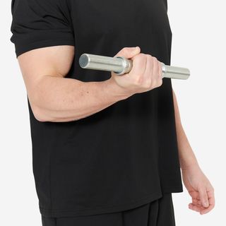 Barra pesas 35 cm de musculación de 28 mm Corength