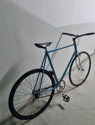 Bicicleta Fixie Azul