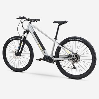 Bici MTB Stilus Off Road Gris Claro Eléctrica Semirrígida