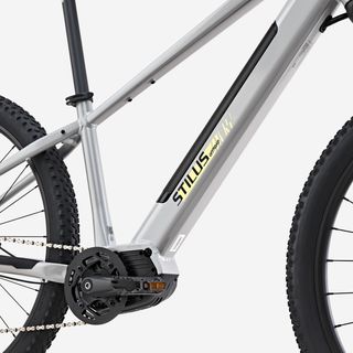 Bici MTB Stilus Off Road Gris Claro Eléctrica Semirrígida