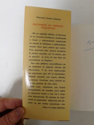 Diccionario términos filológicos