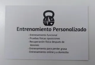 Entrenamiento pruebas fisicas oposiciones