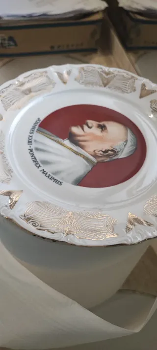 Piatto collezione Papa Giovanni XX111 Bavaria