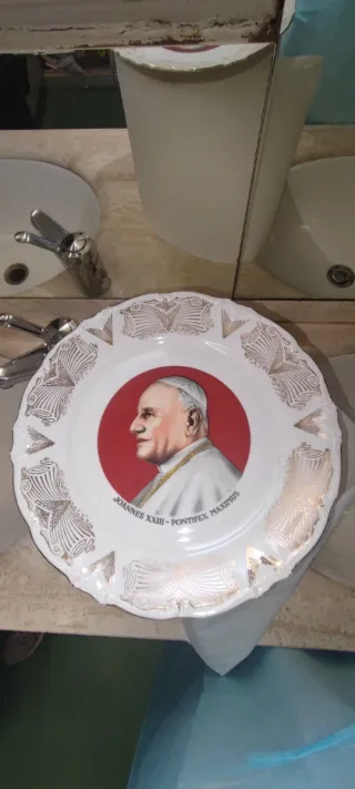 Piatto collezione Papa Giovanni XX111 Bavaria