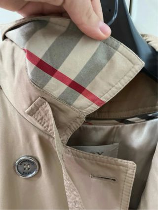 Gabardina Burberry Brit Beige