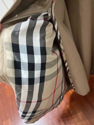 Gabardina Burberry Brit Beige