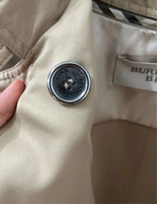 Gabardina Burberry Brit Beige