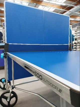 Mesa ping pong exterior plegable tablero 4 mm Pongori PPT