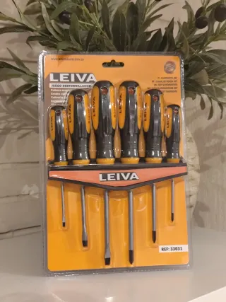 Juego x6 destornilladores profesionales - LEIVA