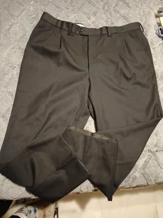 Pantalón de vestir negro hombre