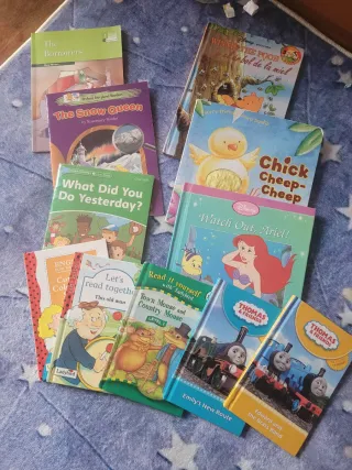 11 libros en ingles para niños. English books