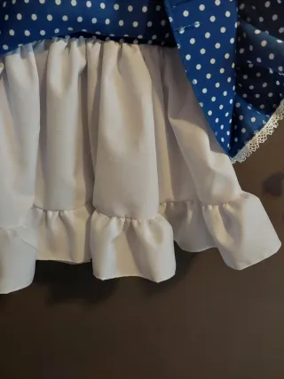 Traje de flamenca niña talla 4 corto