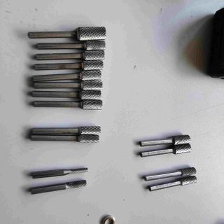 FRESAS ROTATIVAS CILINDRICAS DE METAL DURO