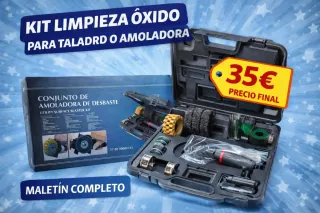 Kit Limpieza Óxido Taladro/Amoladora