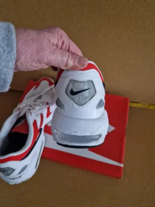 Scarpe Nike Uomo Tg 46 Rosse e Bianche