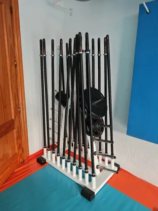 Soporte para barras y discos