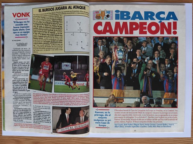 Revista Don Balón Barça Campeón de Europa