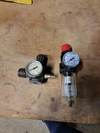 Regulador y filtro de aire