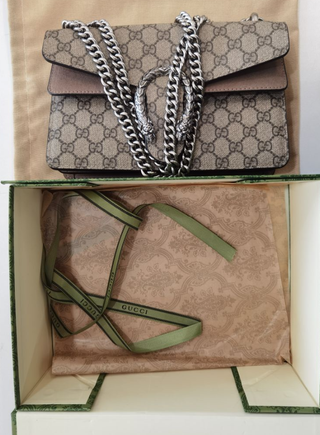 Bolso Gucci Dionysus GG Supreme Original Completo