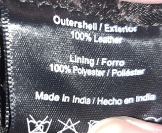 Abrigo Cazadora Piel Mujer Company and Co Marrón