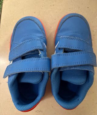 Scarpe Adidas Bambino Blu/Arancioni