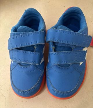 Scarpe Adidas Bambino Blu/Arancioni