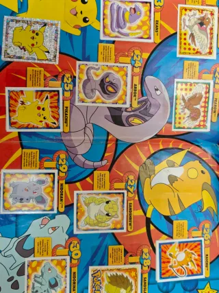 Álbum Cromos Pokémon Merlin 1999 Completo