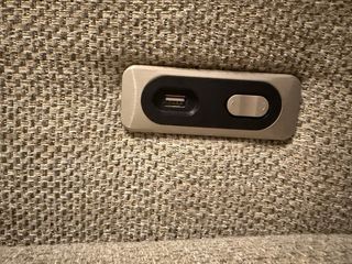 Sofá 3 plazas motorizado tejido Aquaclean