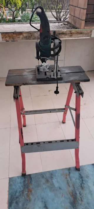 Mesa de corte y soporte