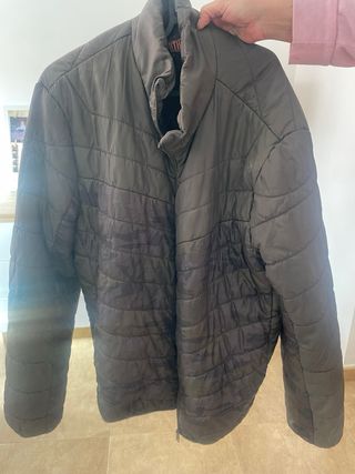Chaqueta acolchada camuflaje