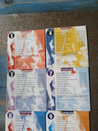 Lote 10 CDs Sampler Rock Sound