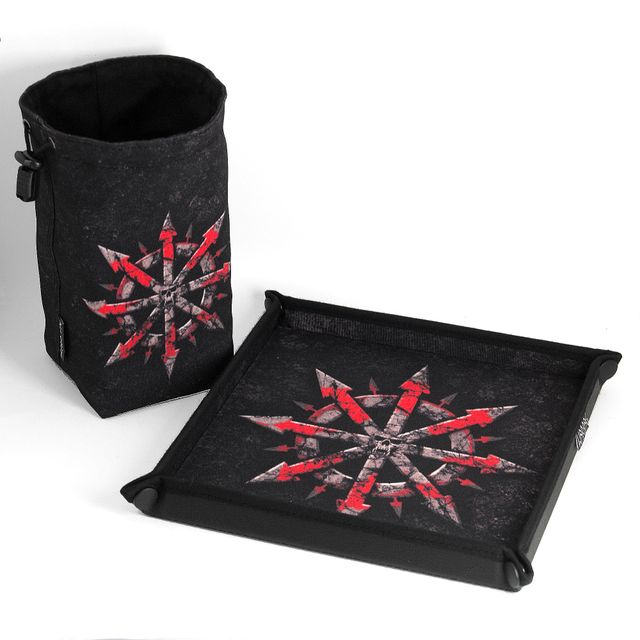 Bolsa y tiradados para Warhammer CAOS