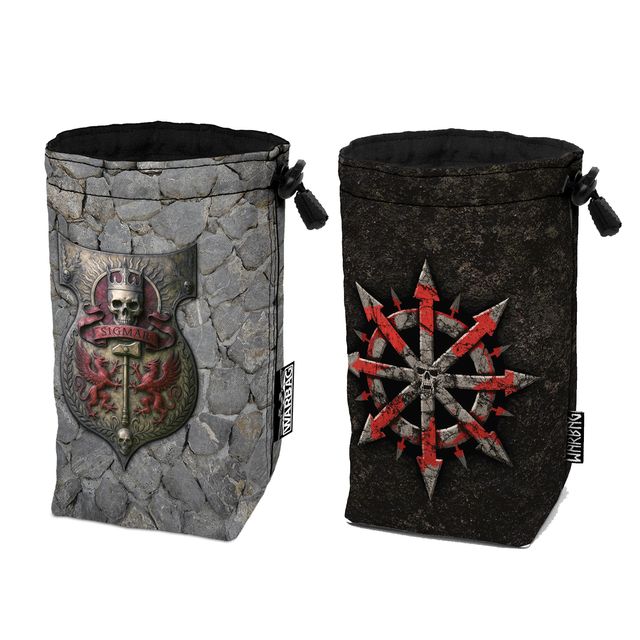 Bolsa y tiradados para Warhammer CAOS
