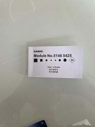 Casio GM-2100 - Nuevo con correa de resina