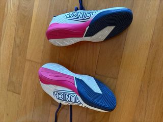 Zapatillas Fútbol Sala Munich Blancas y Rosas